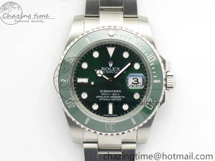 MiroTime 0110 MultiPurpose Submariner 116610 LV Green Ceramic GMF 1:1 Best Edition 904L SS Case And Bracelet SA 3513
